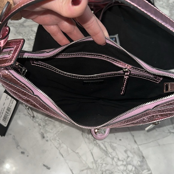 NWT Versace La Medusa repeat metallic-effect bag - Picture 11 of 16